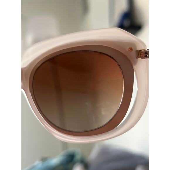 Dolce & Gabbana D&G DG 6104 3043/13 Pale Gold-Opal Ice-Brown Gradient Sunglasses main image 11
